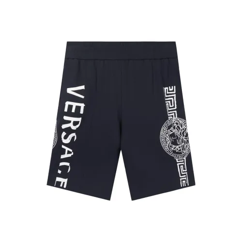VERSACE Blue Men's Casual Shorts VERSACE Синий Мужские Повседневные Шорты