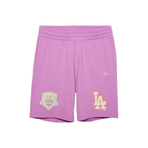 New Era Розовые Унисекс Повседневные Шорты