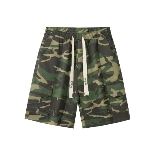 PAEFA Карго шорты унисекс камуфляж