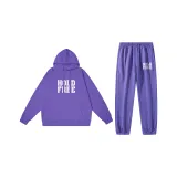 Комплект темно-фиолетового цвета