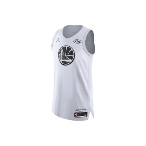 Jordan NBA Kevin Durant All Star Edition Аутентичный Джерси Баскетбол Джерси Мужской Белый