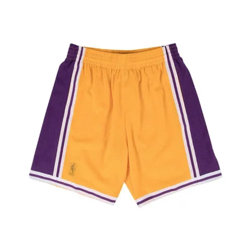 MITCHELL NESS Баскетбольные шорты Унисекс Желтый
