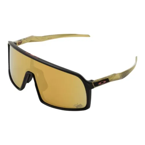 Oakley Пластик Нерегулярная форма Солнцезащитные очки Унисекс Черный