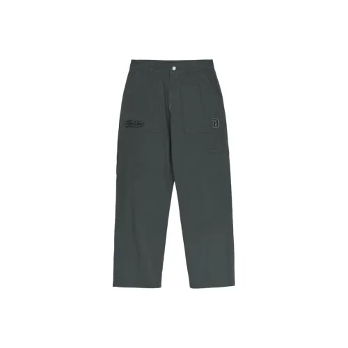 Mlb Base Logo Varsity Boston Red Sox Повседневные брюки Унисекс Угольно-серый