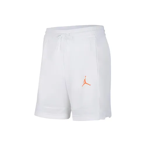 Джордан Баскетбольные шорты Мужские Белые