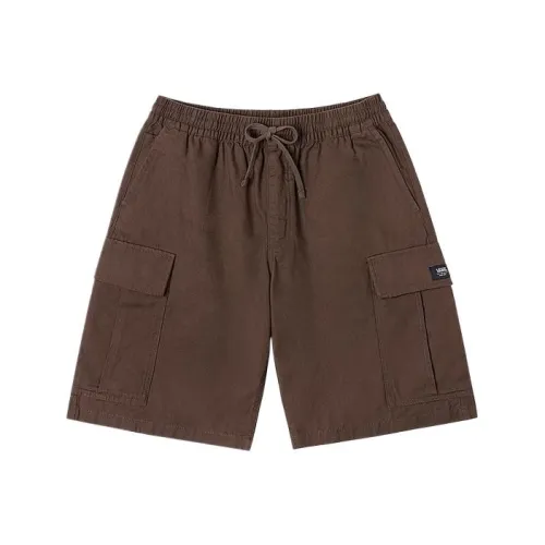 VANS Повседневные шорты Мужские Кофейного цвета