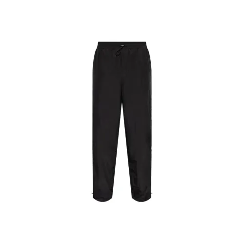 VERSACE JEANS COUTURE SS25 Вязаные спортивные брюки мужские черные