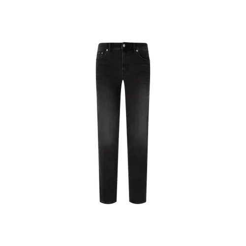 Calvin Klein 1BY Denim Черные Мужские Джинсы
