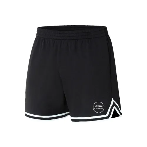 LINING Professional Basketball Series Повседневные шорты Мужские Черные