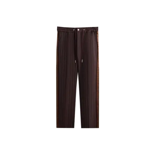 KITH FW23 Бургундский Унисекс Повседневные брюки