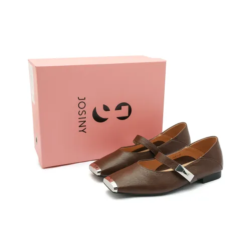 JOSINY Грубый каблук Мэри Джейн Женские обувь