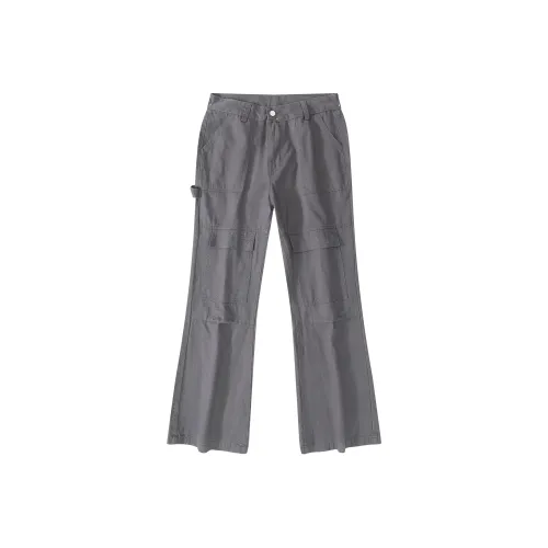 FOREVER 21 Повседневные брюки Унисекс Серый