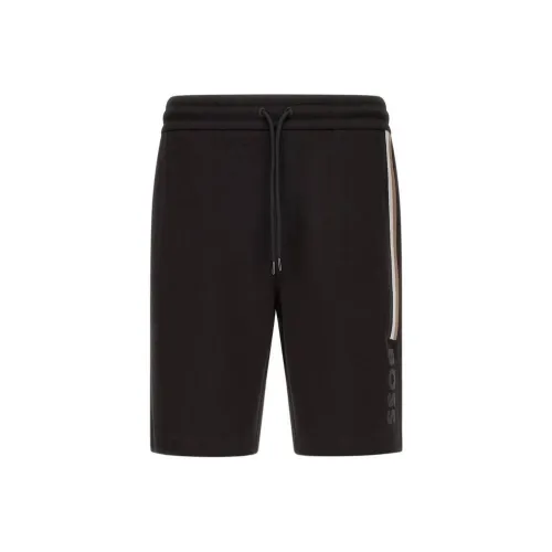 Hugo Boss Черные Мужские Повседневные Шорты