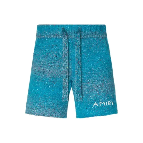 AMIRI Men's Blue Casual Shorts AMIRI Мужские Синие Повседневные Шорты