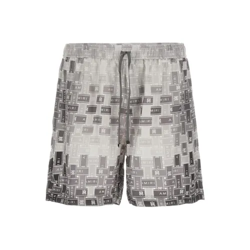 AMIRI Серые Мужские Повседневные Шорты