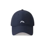 [Темно-синий] Быстросохнущая бейсболка, горный белый, вышивка