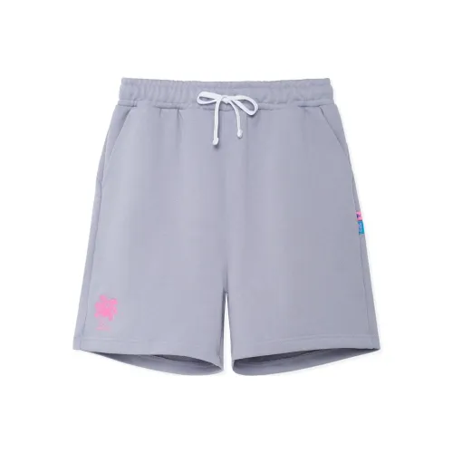 Подкладка Steven Harrington Collection Повседневные шорты Мужские Дымчатый серый Розовый фиолетовый