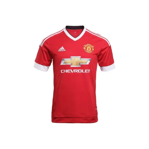 Adidas Red Men's Football Jersey Adidas Красный Мужской Футбольный Джерси