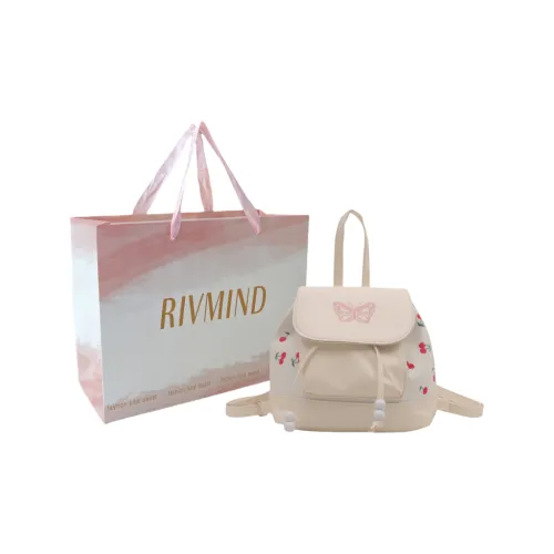 RIVMIND ПУ (полиуретан) Рюкзак Стандартный Женский Маленький Цветочный Клубничный Вишневый Розовый Розовый