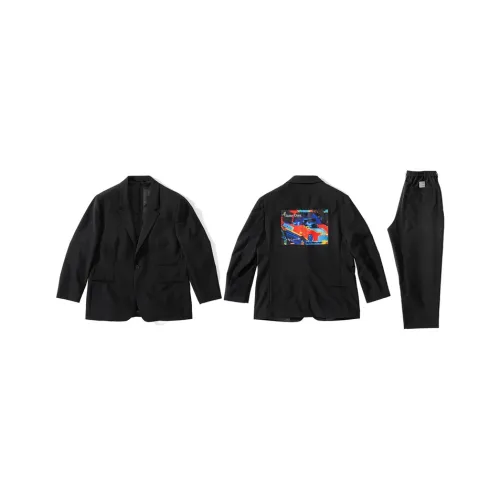 Supreme Co Бренд Коллекция Черный Унисекс Деловые костюмы