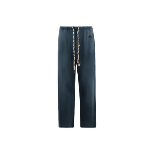 Valeria Obbaco Повседневные брюки Унисекс Темно-синий