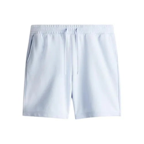 H M Повседневные шорты Мужские Светло-синие