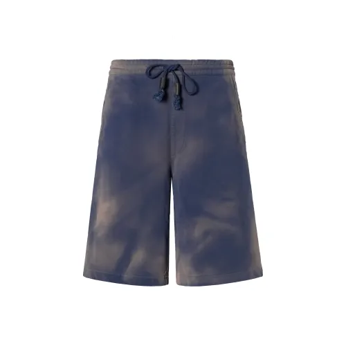 LOEWE Совместное издание Промытый индиговый цвет Мужские Повседневные шорты