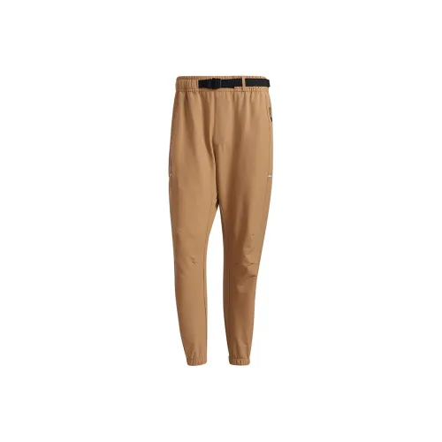 Adidas Желтый Бумага Мужские Спортивные Брюки