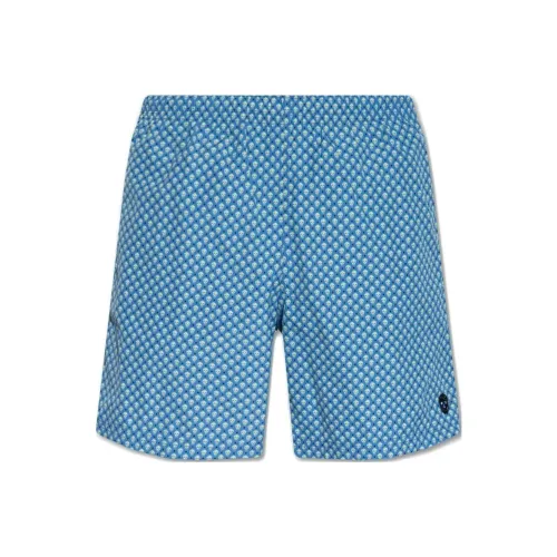 Alexander McQueen SS23 Повседневные шорты Мужские Светло-синие