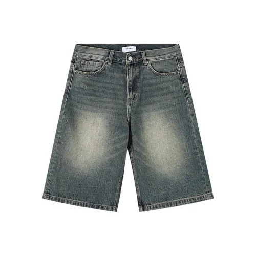 KORAKUBLUE Джинсовые шорты Унисекс Винтажный синий