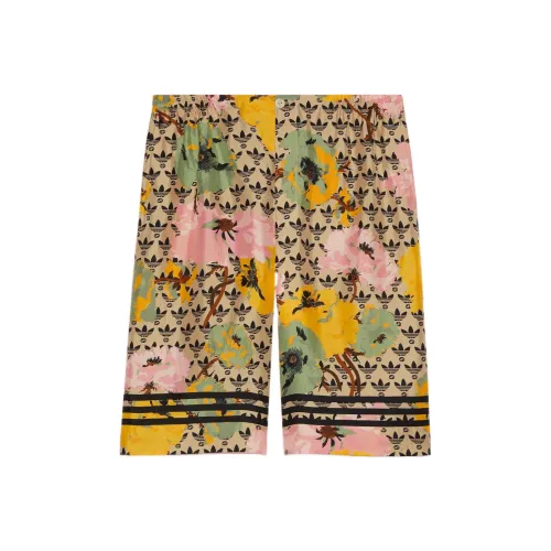 GUCCI X ADIDAS SS23 Повседневные шорты Мужские Желтые