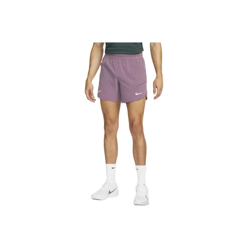 Nike Purple Gray Men's Casual Shorts Nike Фиолетовые Серые Мужские Повседневные Шорты