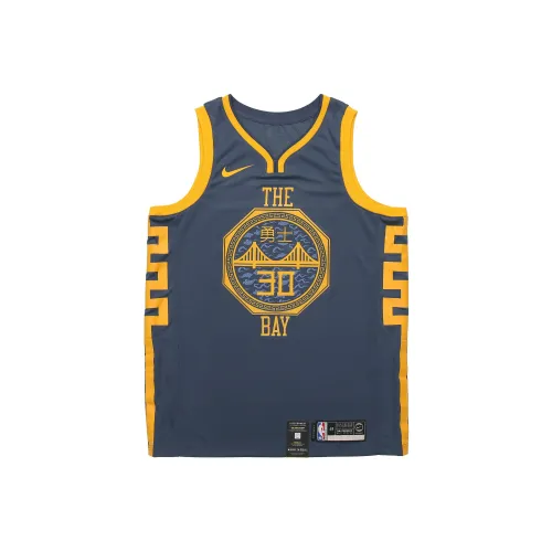 Nike Баскетбольная Джерси Мужская Синяя