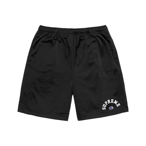 Supreme X Champion SS24 WEEK17 Сетка Короткие Повседневные Шорты Унисекс