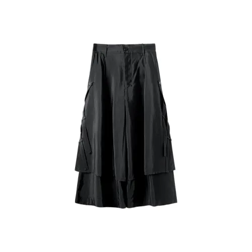 HUANXIANGZHE Повседневные брюки Унисекс Черный