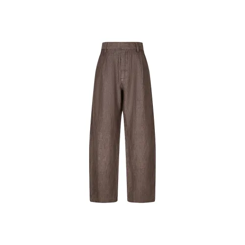 CROQUIS Повседневные брюки Мужские Смешанный кофейный