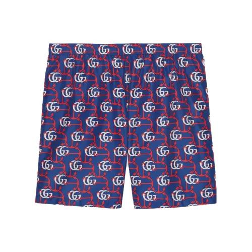 GUCCI Blue Men's Casual Shorts GUCCI Синий Мужские Повседневные Шорты