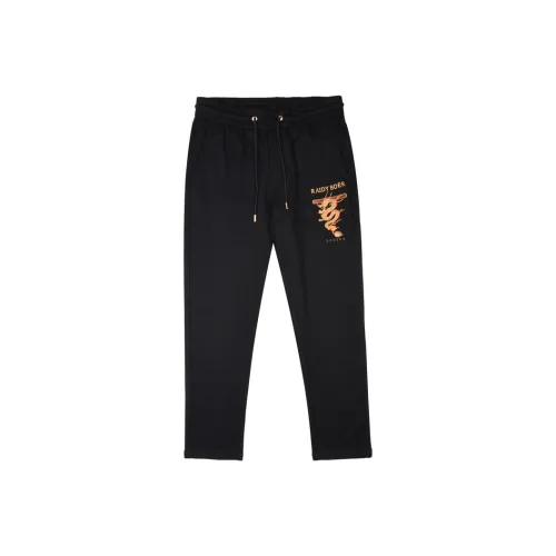 Raidy Boer Повседневные брюки Мужские Черные