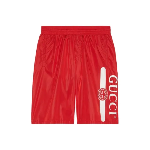 GUCCI SS22 Пляжные шорты Мужские Красные
