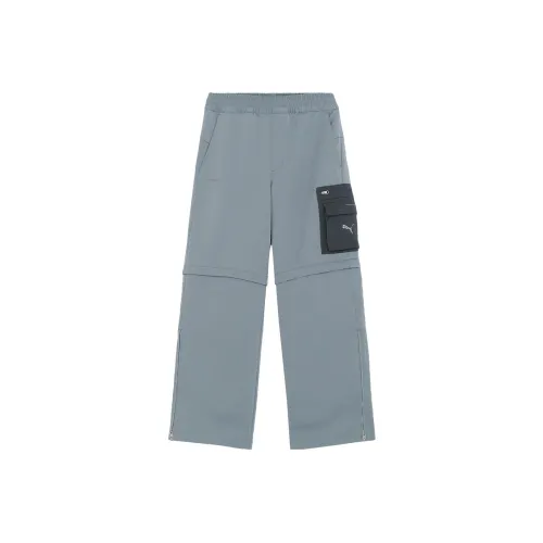 PUMA Серые Унисекс Повседневные Брюки