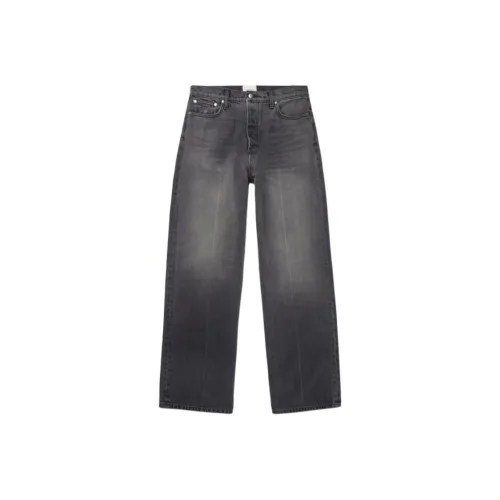 RHUDE Мужские черные джинсы