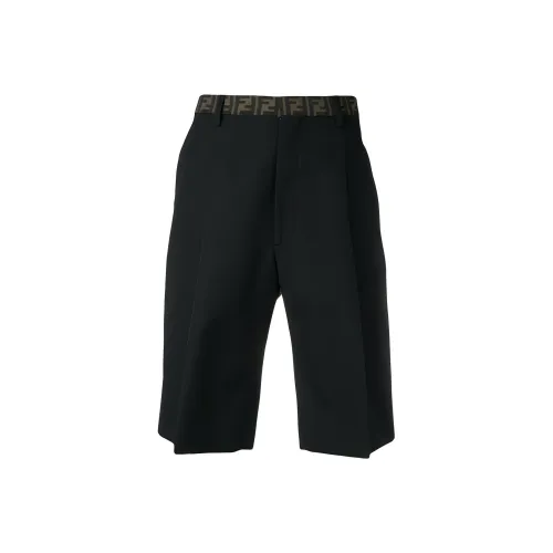 Fendi Черные Мужские Повседневные Шорты