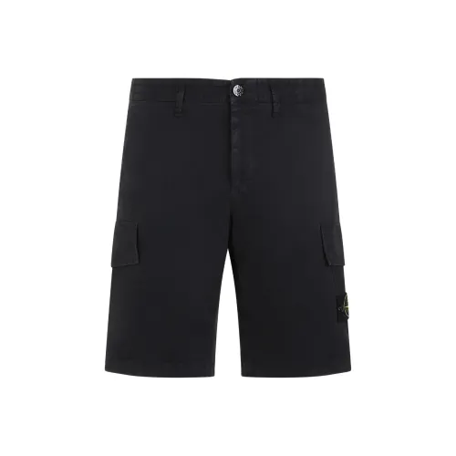 STONE ISLAND Повседневные шорты Мужские Черные