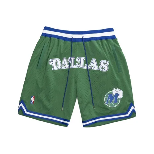 Mitchell Ness x JUST DON Баскетбольные шорты Мужской Зеленый