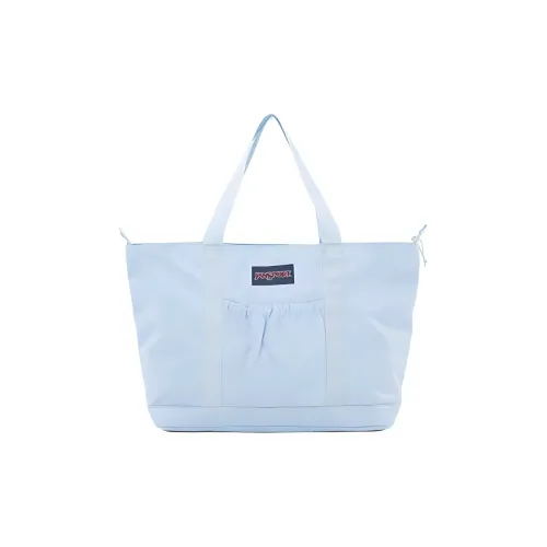 JanSport Полиэстер Тоут Сумка Сумка для покупок Сумка через плечо Сумка среднего размера унисекс Haze Синий