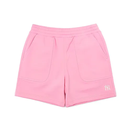 Mlb Base Logo Основа Логотип Повседневные шорты Унисекс Розовый