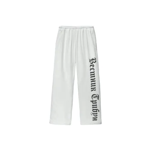 YEEZY Gosha Collection Белый Унисекс Повседневные брюки