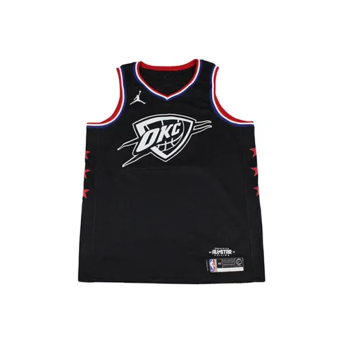 Nike Джерси Баскетбол Джерси Мужской Черный