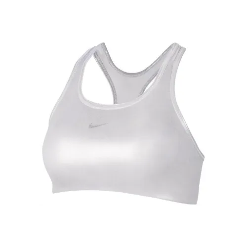 NIKE Металлическое серебро Женские Майки