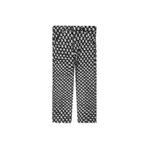 Pleasures Black Мужские Повседневные Брюки